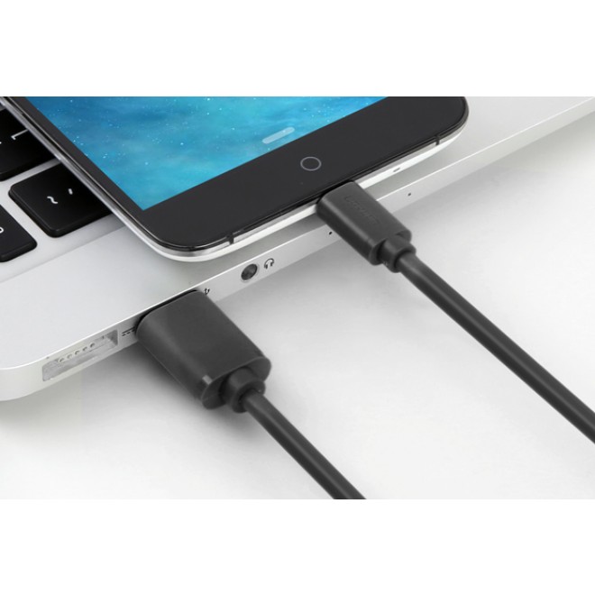UGREEN Micro-USB male to USB male cable gold-plated 1M (10836) view 3