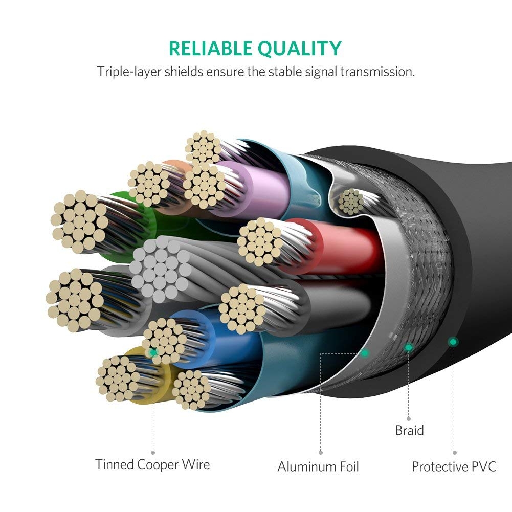 UGREEN USB 3.0 A Male to Micro USB 3.0 Male Cable - Black 2M (10843) view 5