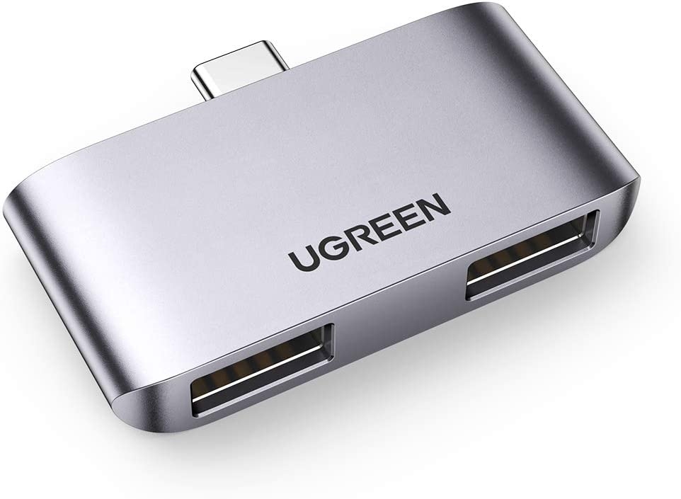 UGREEN 10912 USB-C to USB 3.0 x2 Adapter — image 1
