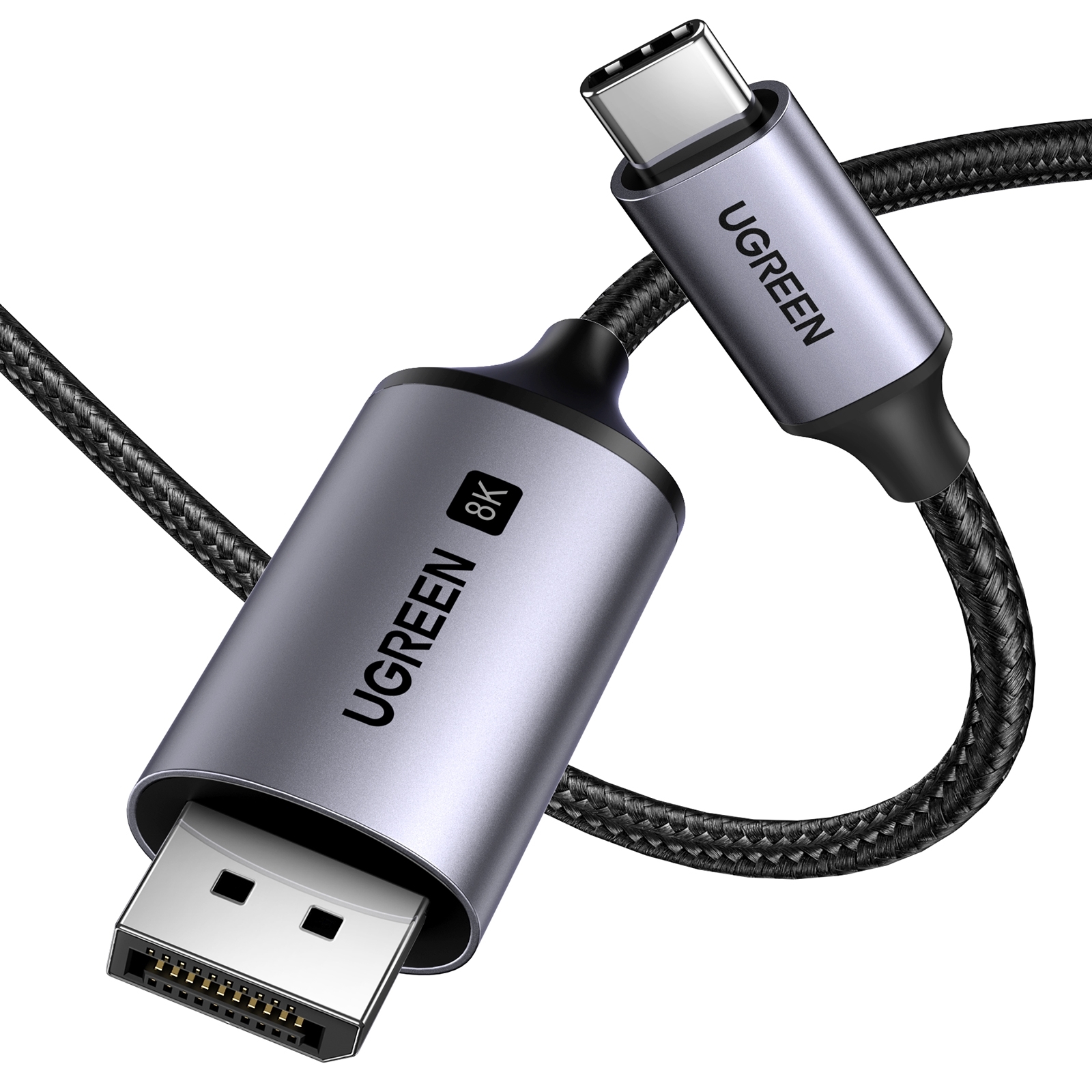 UGREEN 25158 USB-C to DisplayPort 8K Cable 2m view 2