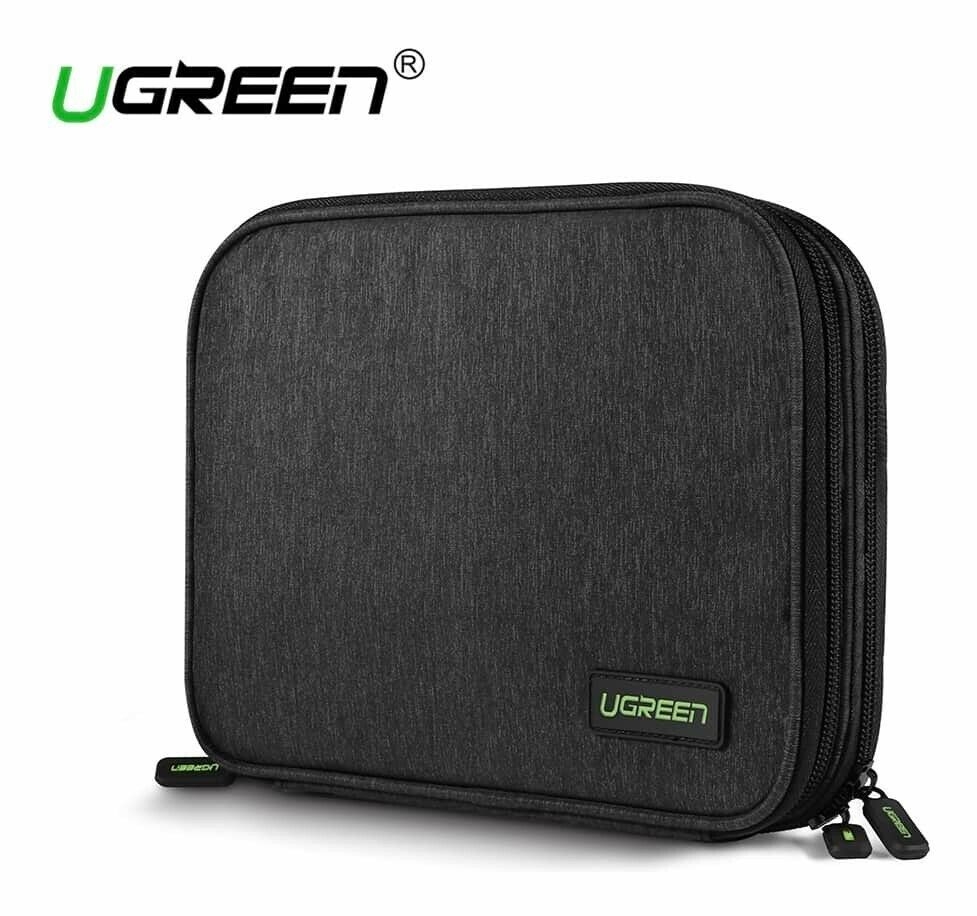 UGREEN 50147 Double Layer Electronic Accessories Organiser Travel Bag view 3