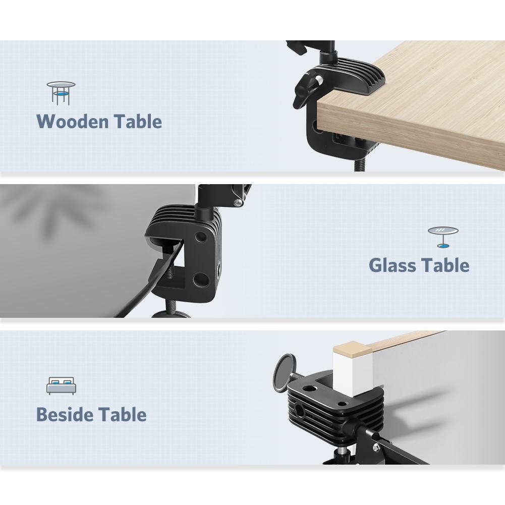 UGREEN 50394 Universal Holder with Folding Long Arm Black view 7