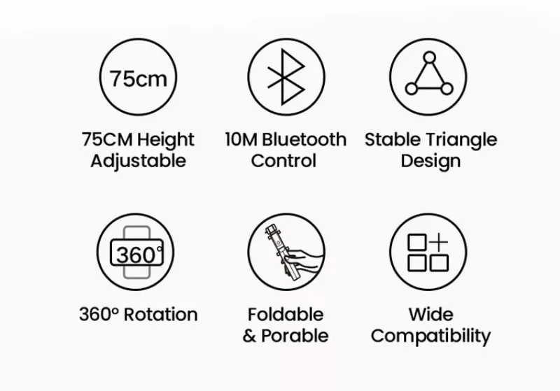 UGREEN 50735 Tripod Selfie Stick view 11