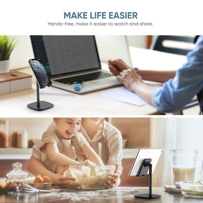 UGREEN 60343 Adjustable Desktop Phone Stand (White) view 3