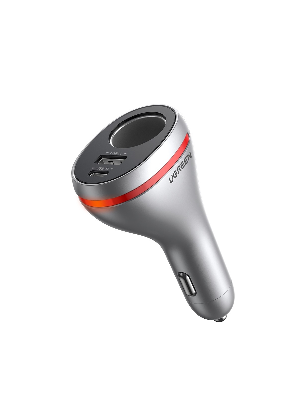 UGREEN 60712 84W Dual Port Car Charger (Space Grey) — image 1