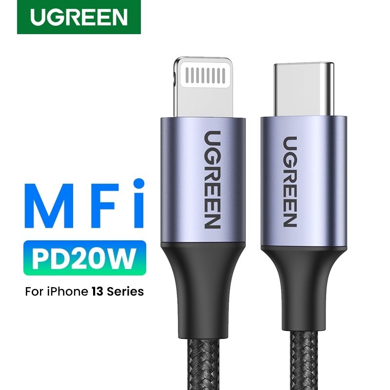 UGREEN 60759 USB-C to iPhone 8-pin Fast-Charging Cable 1M view 3