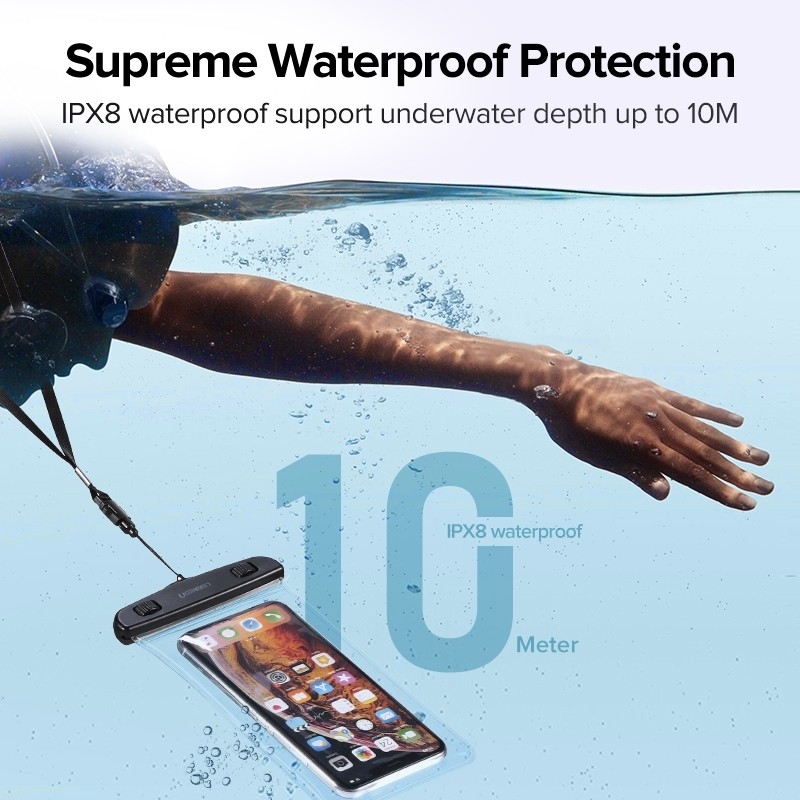UGREEN Mobile Waterproof Bag Black 60959 view 3
