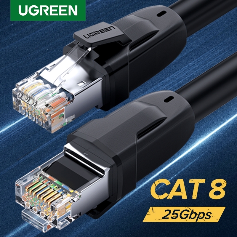 UGREEN 70327 Cat 8 Pure Copper Patch Cord Network Cable 1M view 2
