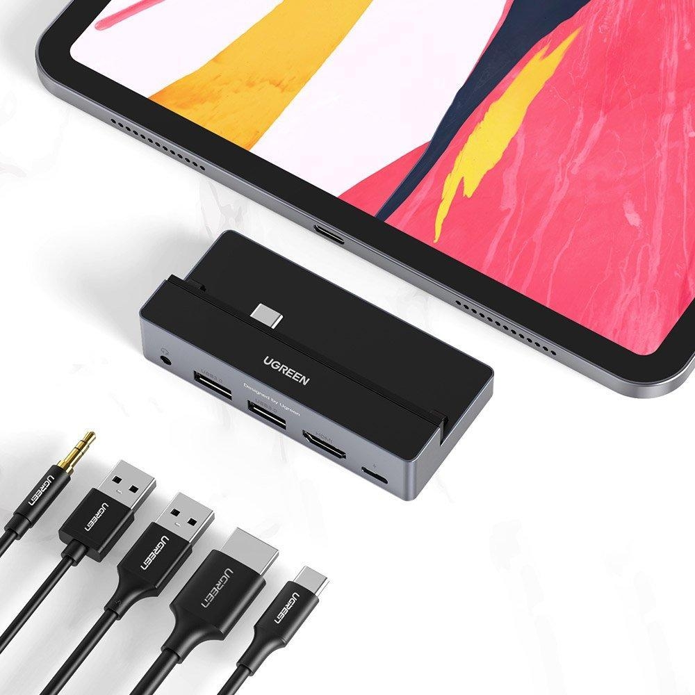 UGREEN 5-in-1 USB-C Multifunction Adapter for iPad Pro 70688 view 3