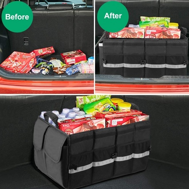 UGREEN 80710 Multifunctional Car Trunk Organizer Black view 5