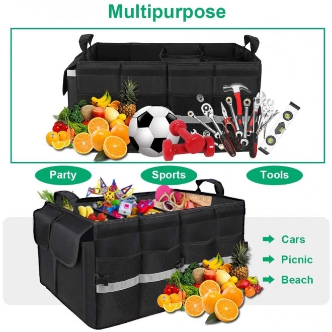 UGREEN 80710 Multifunctional Car Trunk Organizer Black view 6