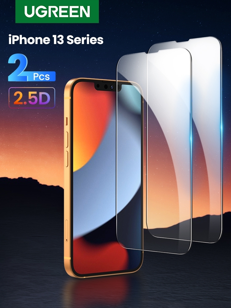 UGREEN 80967 Full Coverage HD Tempered Glass Screen Protector with view 2