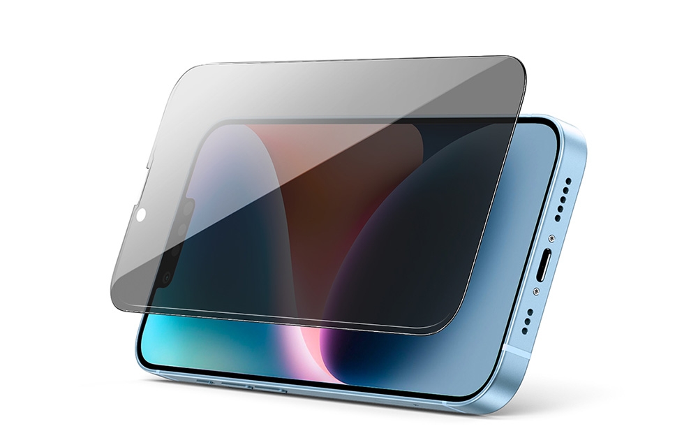UGREEN 80989 Full Coverage Privacy Tempered Glass Screen Protector with — image 1