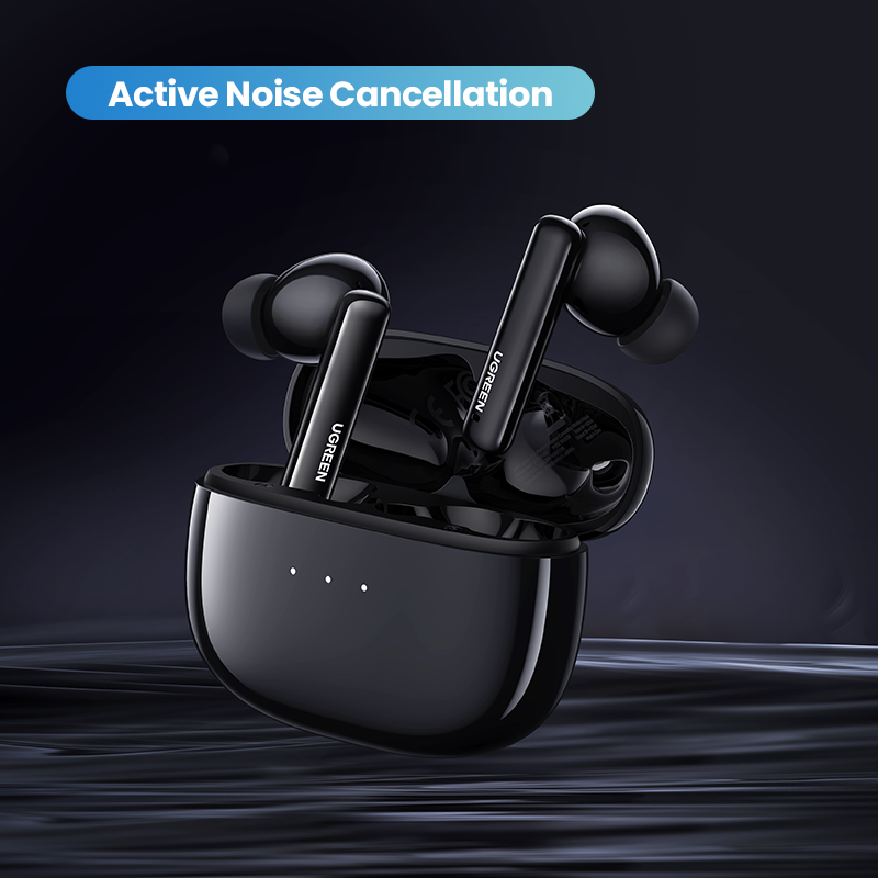 UGREEN 90401 HiTune T3 Active Noise-Cancelling Wireless Earbuds (Black) view 5