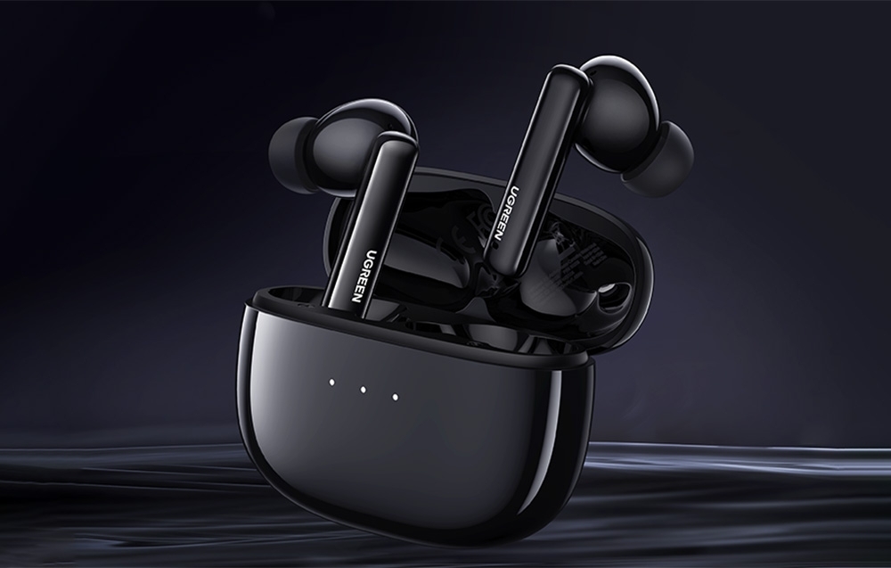 UGREEN 90401 HiTune T3 Active Noise-Cancelling Wireless Earbuds (Black) view 9