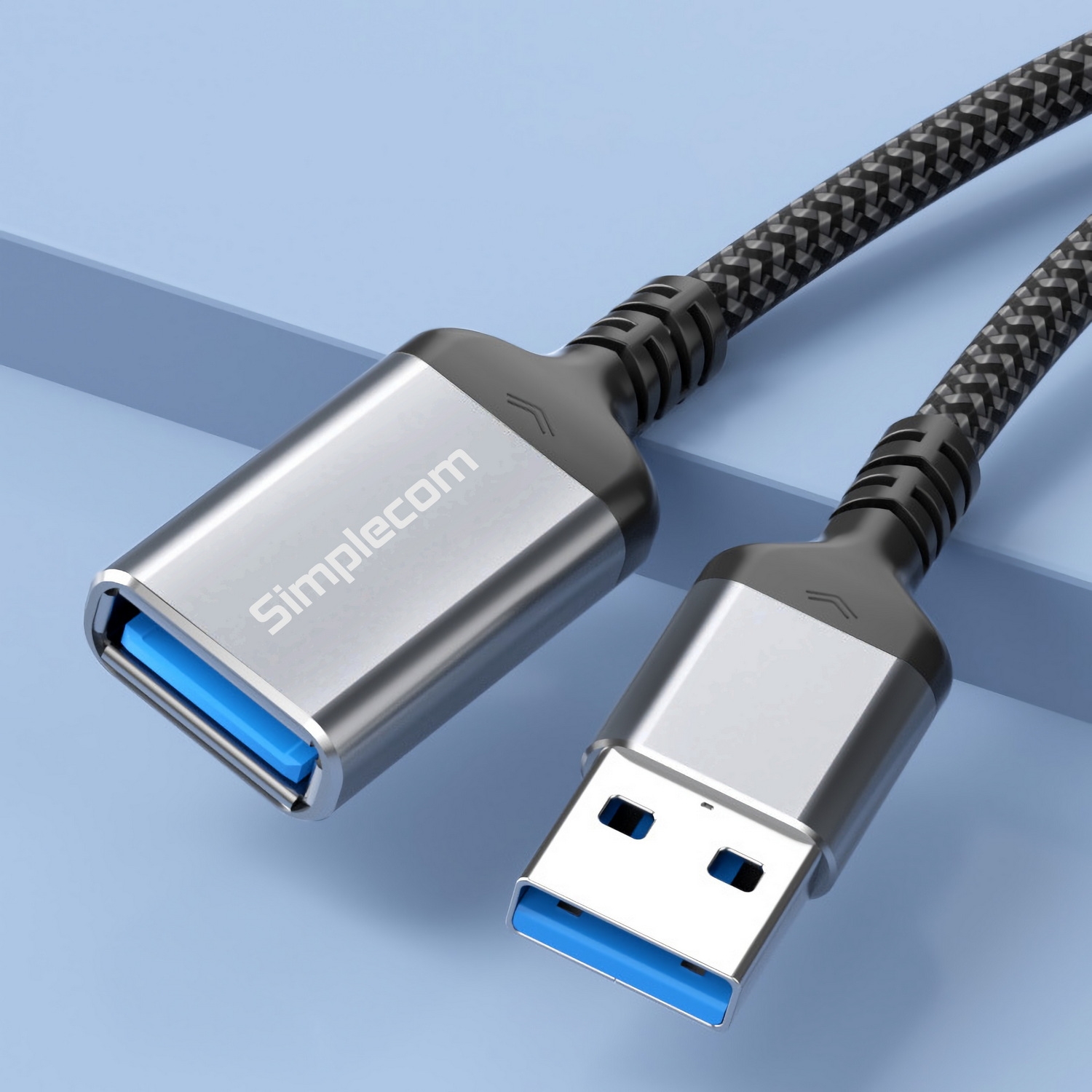 Simplecom CAU320 USB 3.0 Extension Cable USB-A Male to USB-A Female Nylon view 4