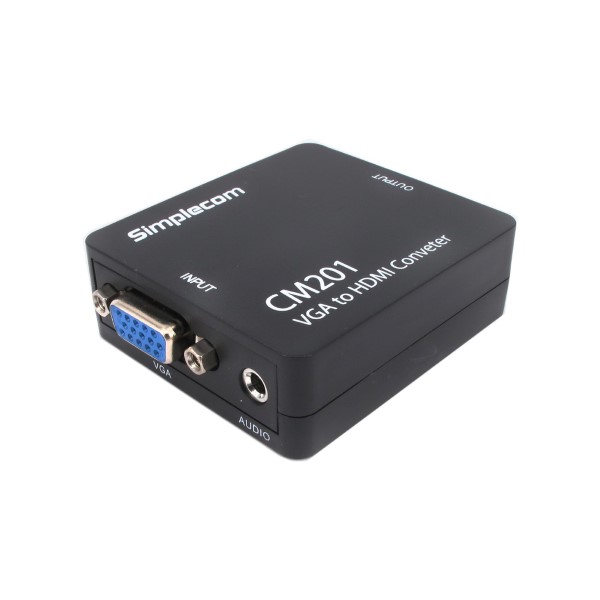 Simplecom CM201 Full HD 1080p VGA to HDMI Converter with Audio view 2
