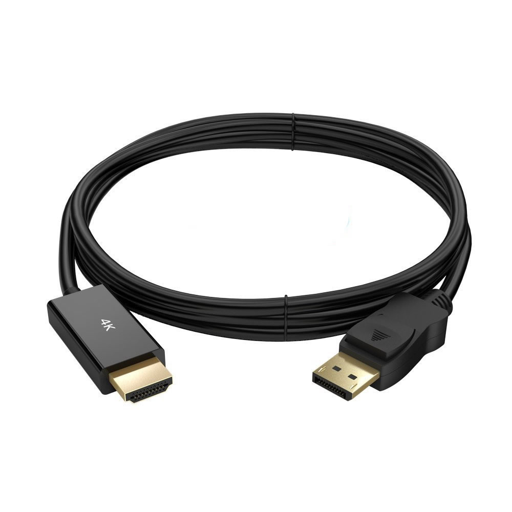 Simplecom DA201 4K DisplayPort to HDMI Cable 2160P Ultra HD 1.8M view 2