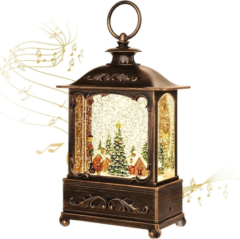 BDI Lamp-LW003-Snowman Music Lantern Sculpture Christmas — image 1