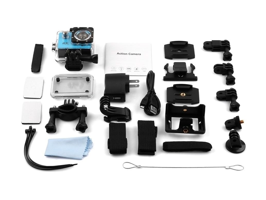 BDI New Action Camera 4K wifi sports DV Cam Blue view 5
