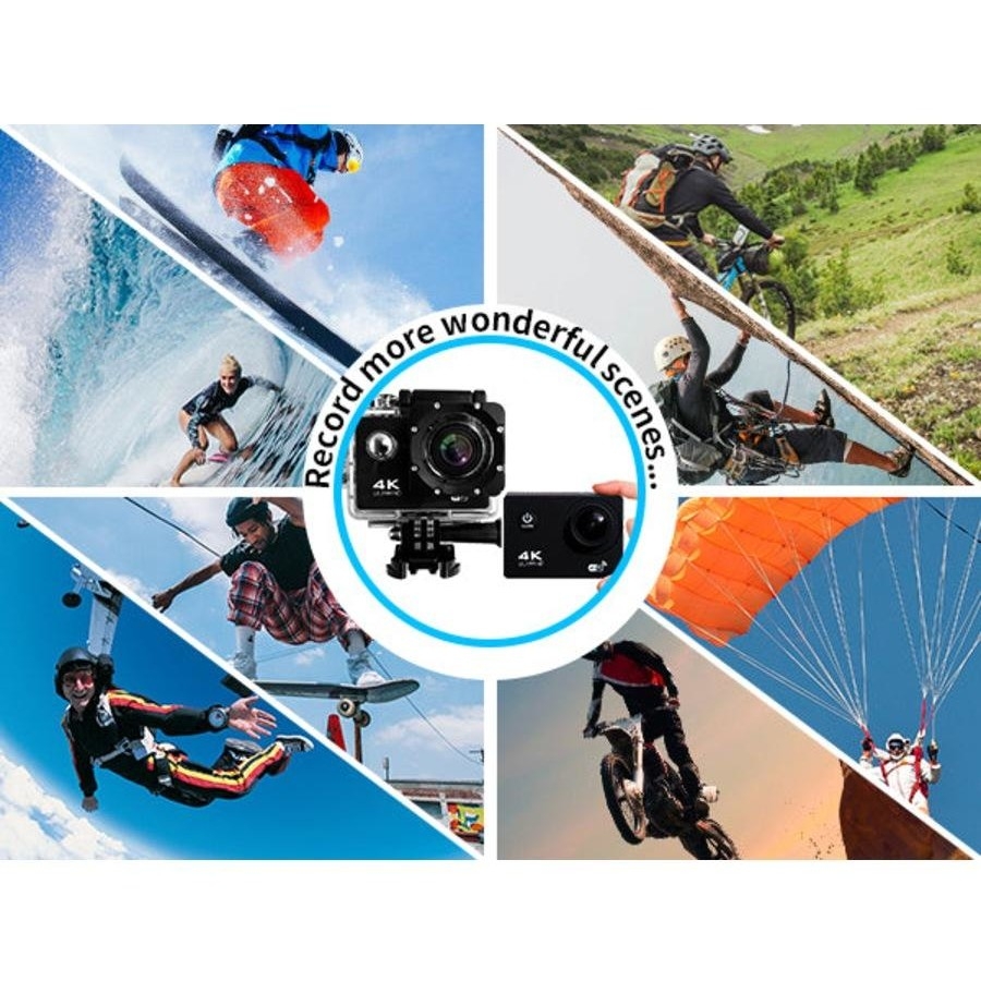 BDI New Action Camera 4K wifi sports DV Cam Blue view 6