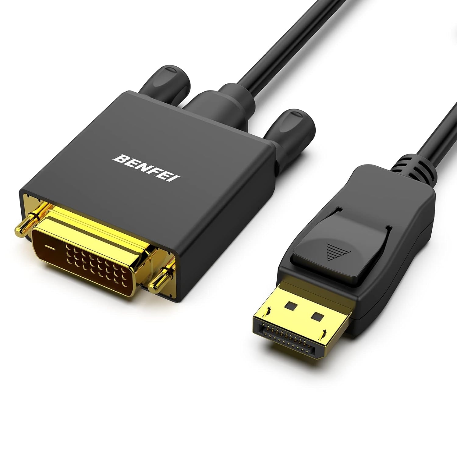 BENFEI 000125BK-10F DisplayPort to DVI Cable Male-Male Gold-Plated Cord Cable