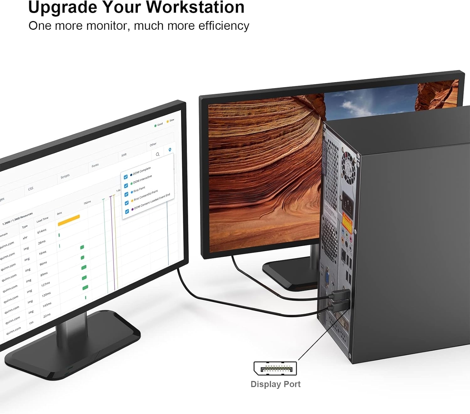 BENFEI DisplayPort to DisplayPort 8K @ 60Hz Cable 1.8m view 5