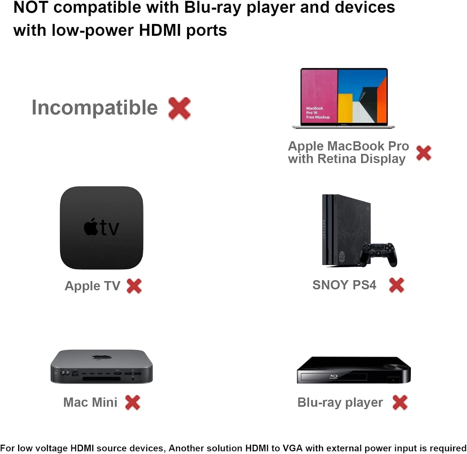 BENFEI HDMI to VGA Male to Male1.8M Cable view 7