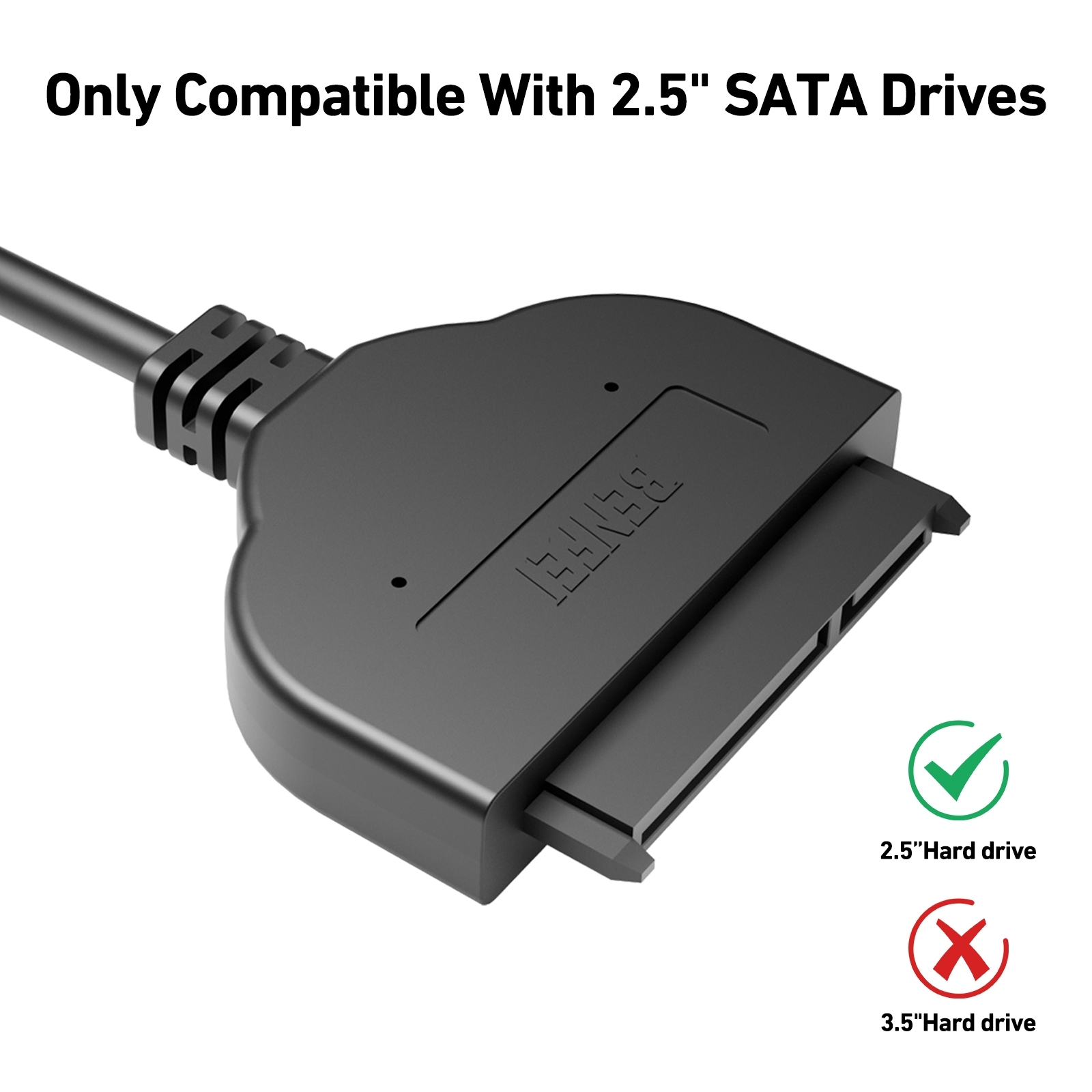 BENFEI 2in1 USB-C/USB 3.0 to SATA III Hard Driver Adapter view 2