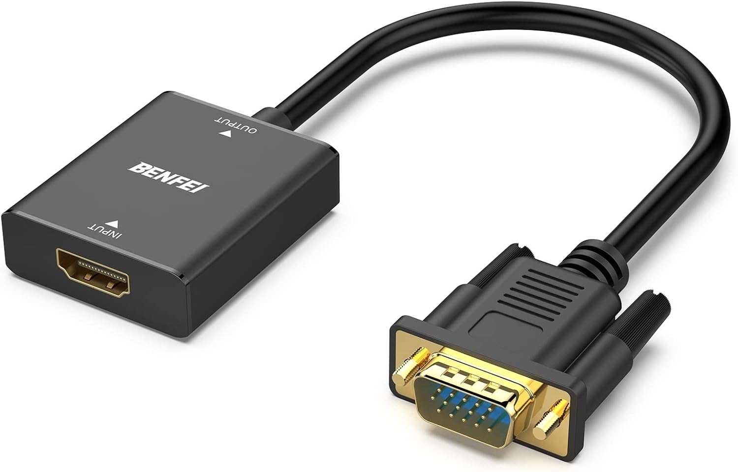 BENFEI HDMI to VGA, Uni-Directional HDMI Computer to VGA Monitor Adapter