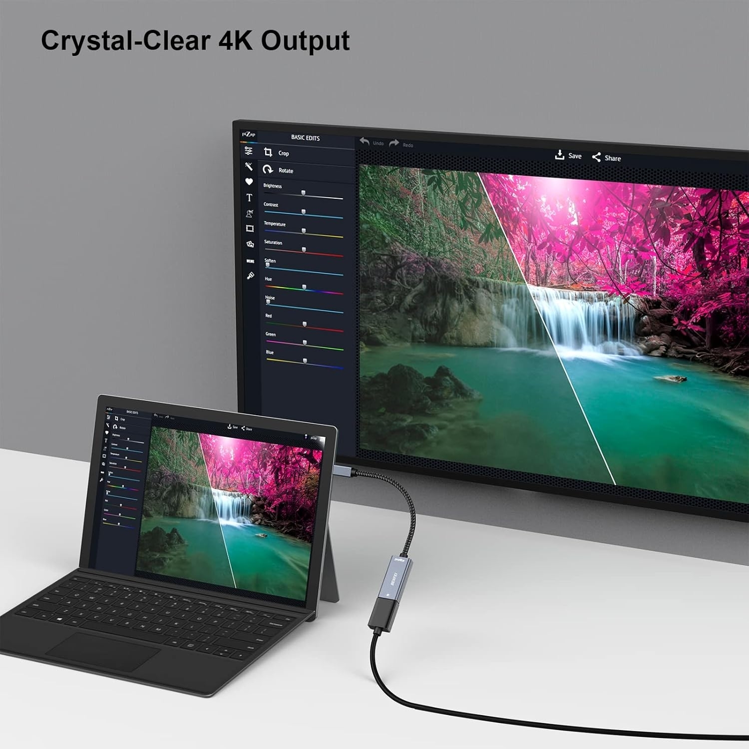 BENFEI Mini DP to HDMI Adapter (Thunderbolt Compatible) view 7