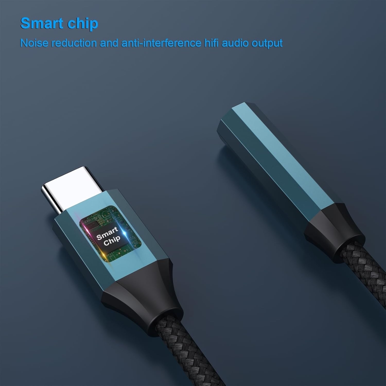 BENFEI USB-C to 3.5mm Audio Jack Adapter view 2