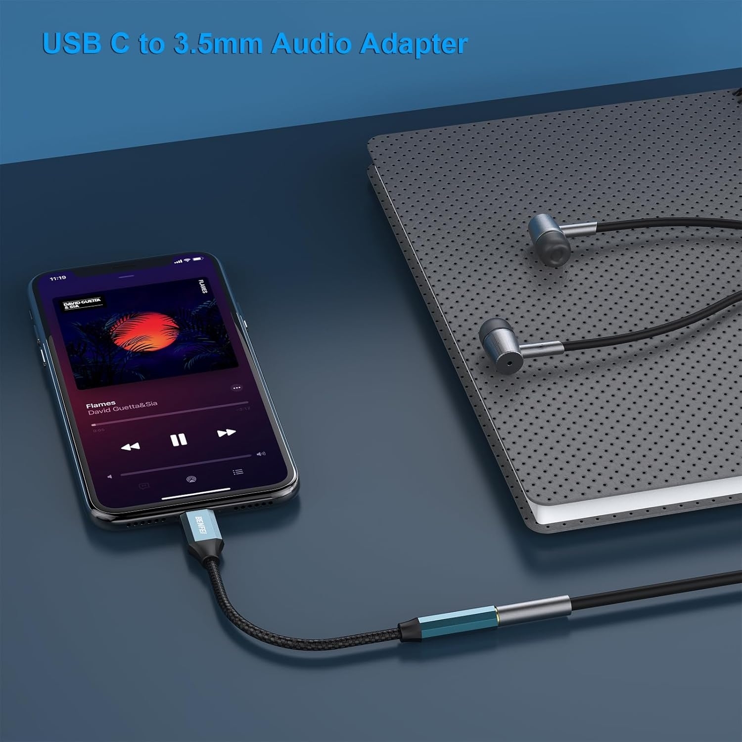 BENFEI USB-C to 3.5mm Audio Jack Adapter view 4