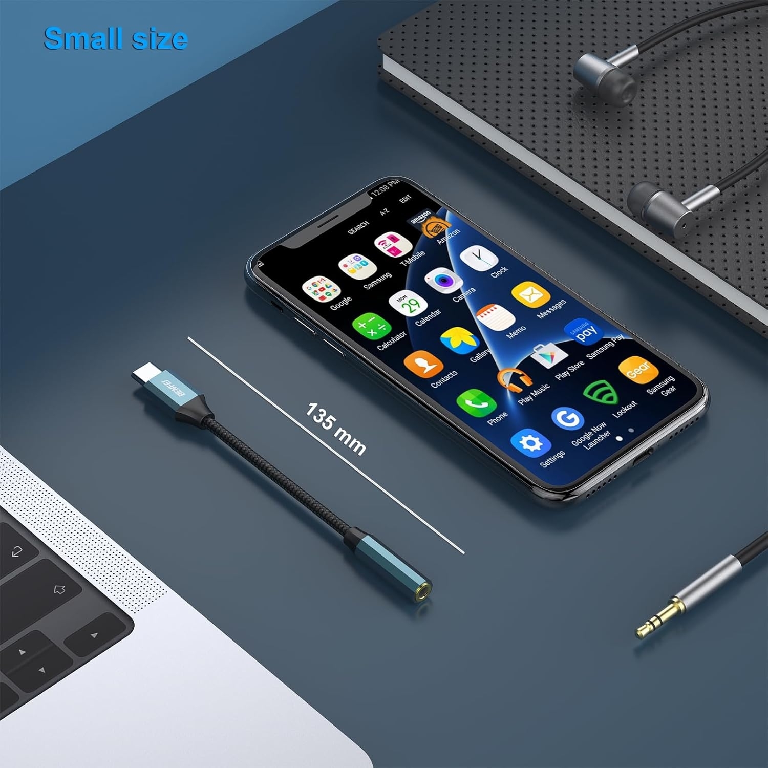 BENFEI USB-C to 3.5mm Audio Jack Adapter view 5