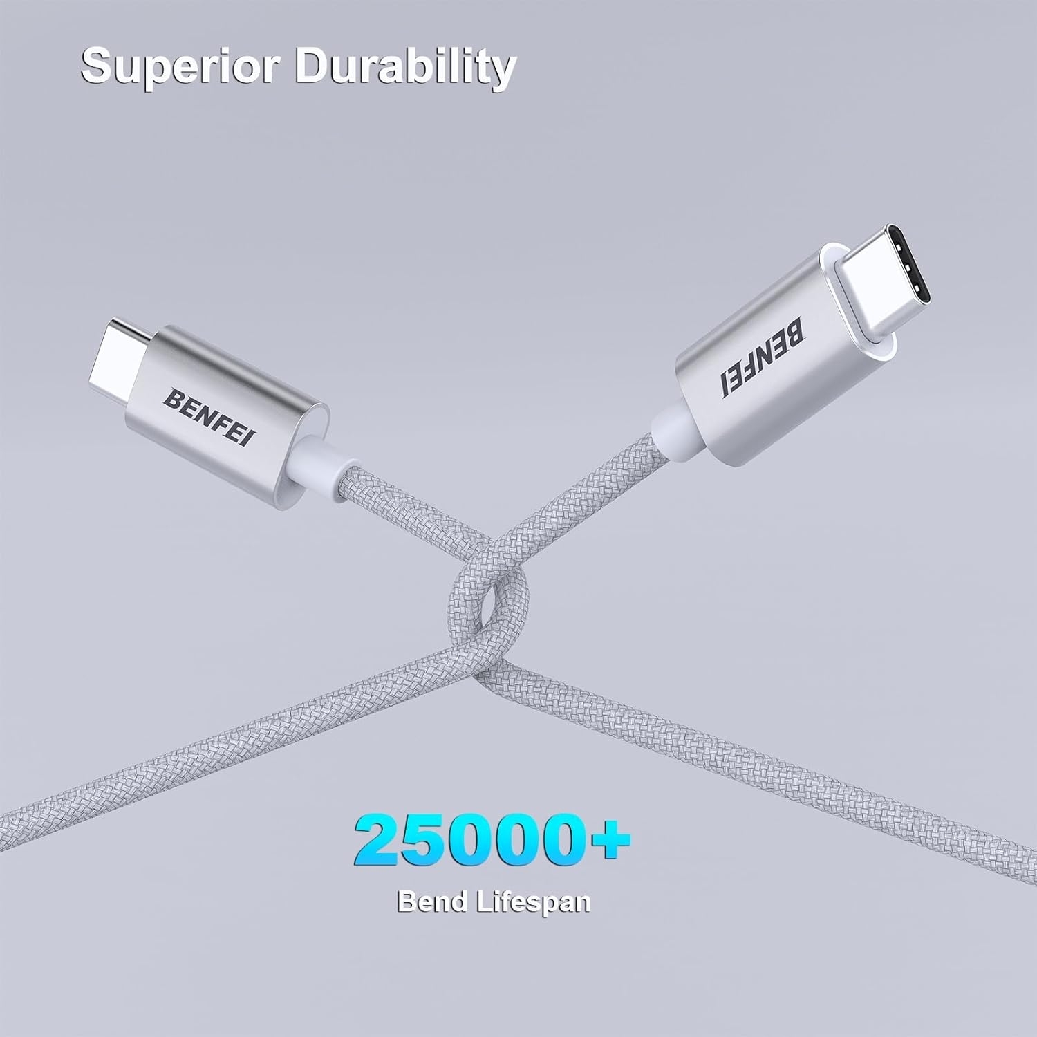 BENFEI 100W USB C to C Fast Charging Cable 1M view 7