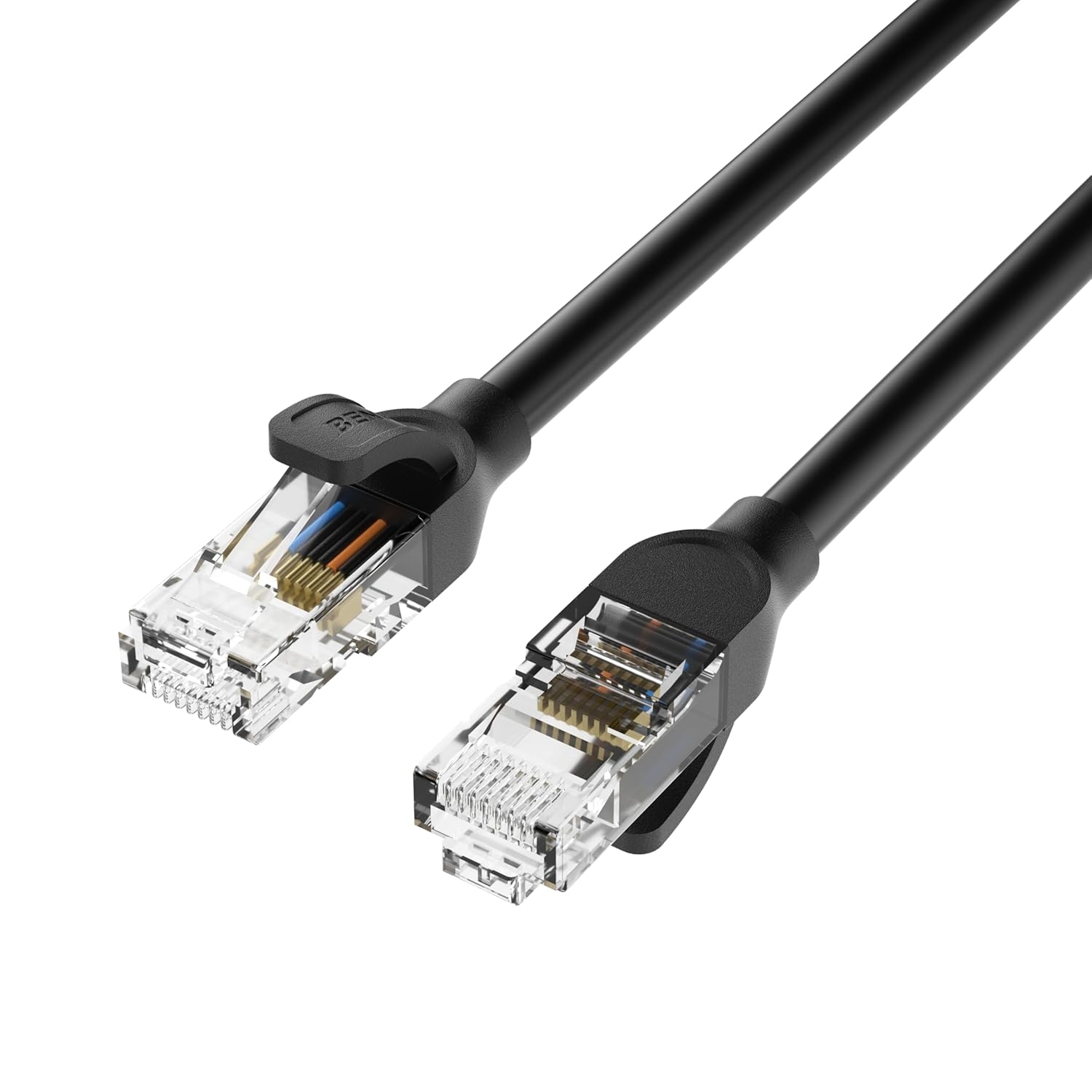 BENFEI 000701BK-0.5M RJ45 CAT6 Ethernet Network LAN Patch Cable 1000Mbps 0.5M