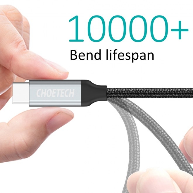 CHOETECH AC0007 USB 3.0 Type-A to Type-C Cable 1M view 3