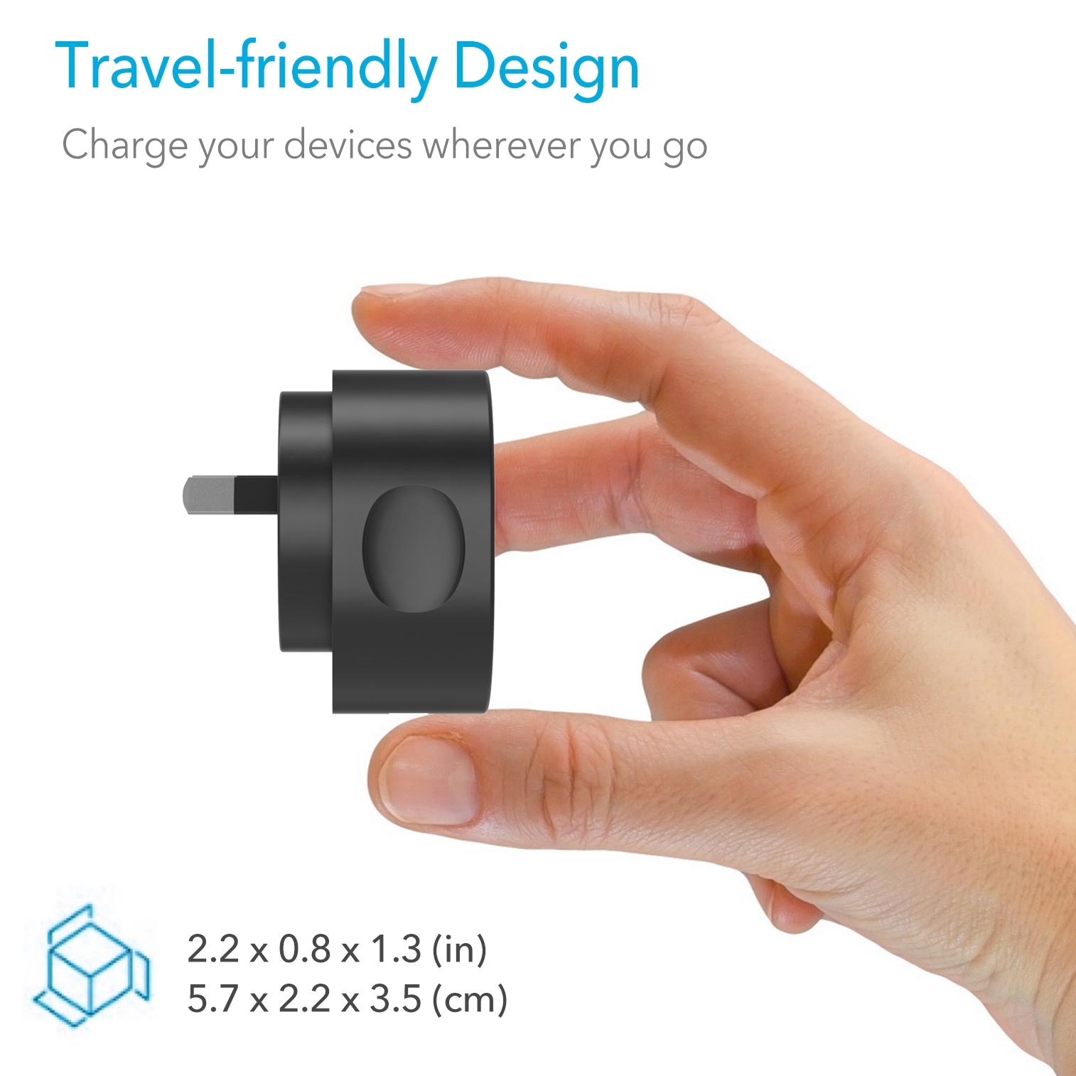 CHOETECH C0203 USB-A AC Adapter (AU standard) 12W view 6