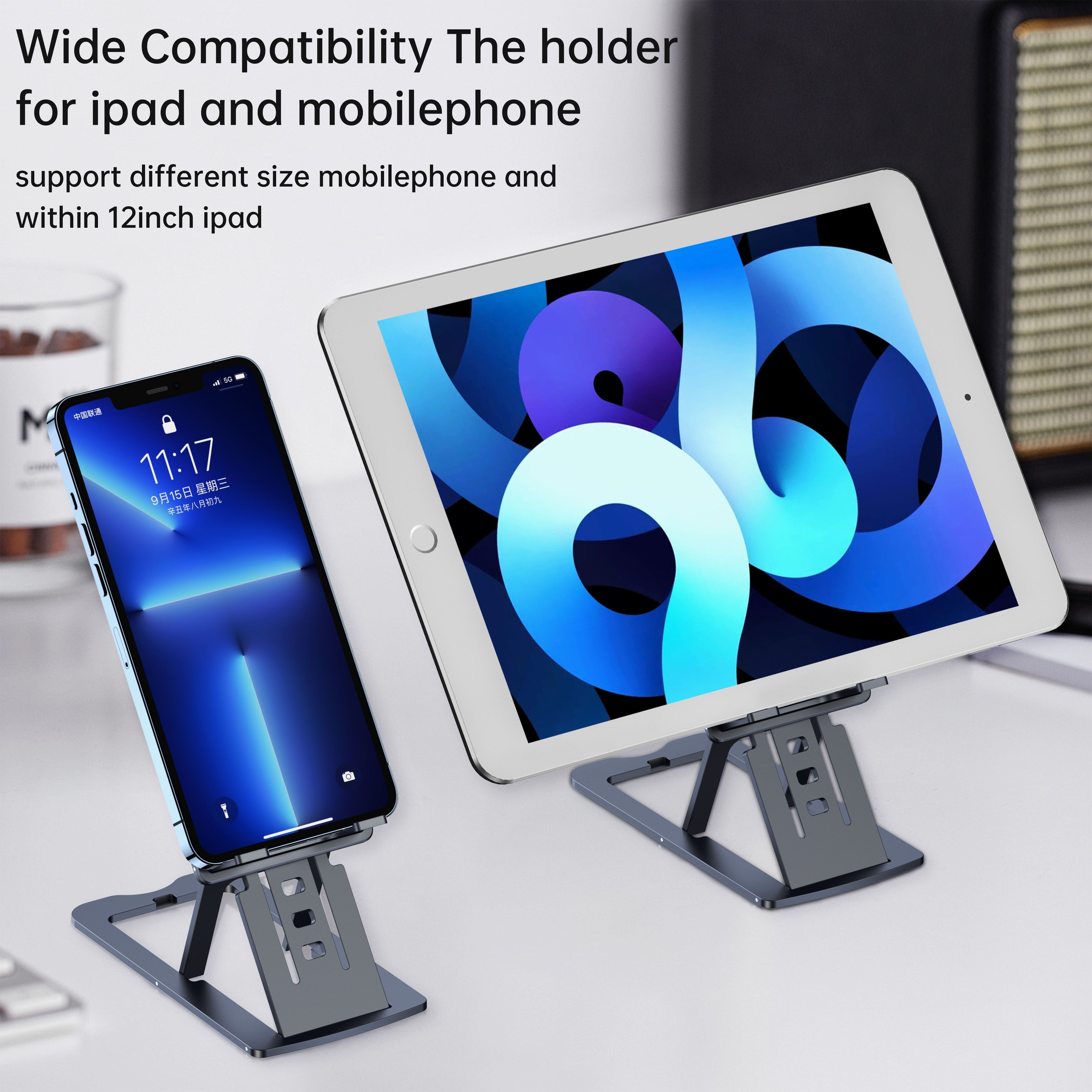 CHOETECH H064-GY Foldable Phone Holder view 2