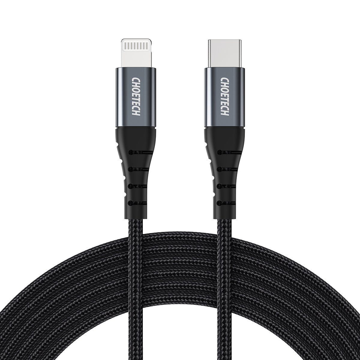 CHOETECH IP0041 USB-C To iPhone MFi Certified Cable 2M view 2