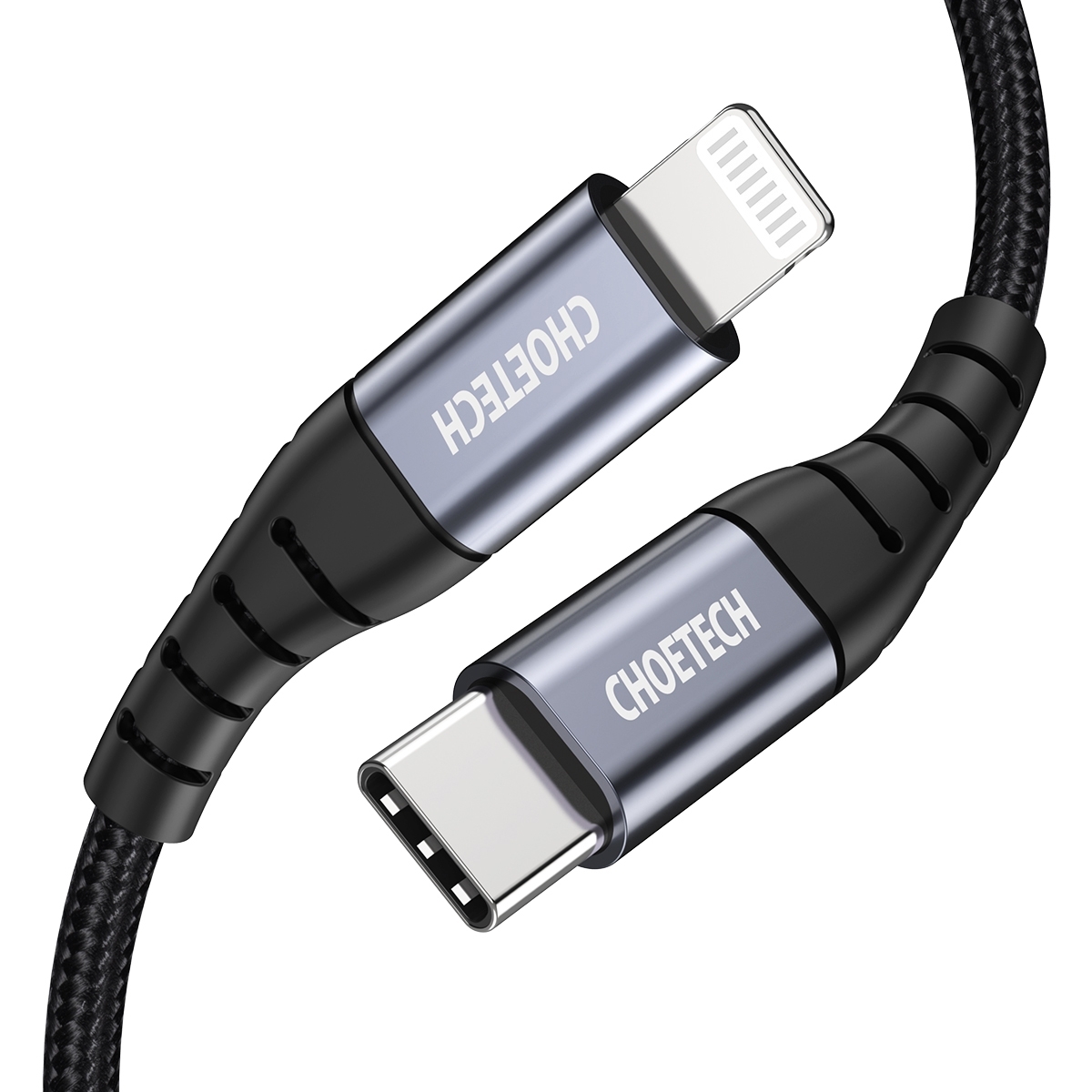 CHOETECH IP0042 USB-C MFI Certified iPhone Cable 3M view 2