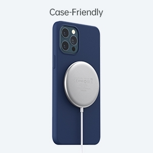 CHOETECH T580-F 15W Magsafe Wireless Fast Charger With 1M Cable (White) view 8