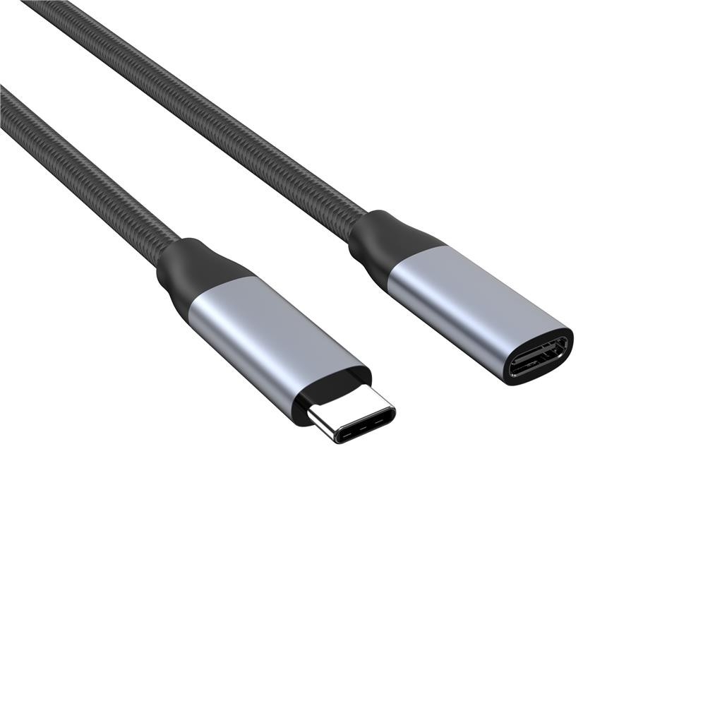 CHOETECH XCC-1039 100W Type-C Female to Type-C Male Extension Cable 2M view 2