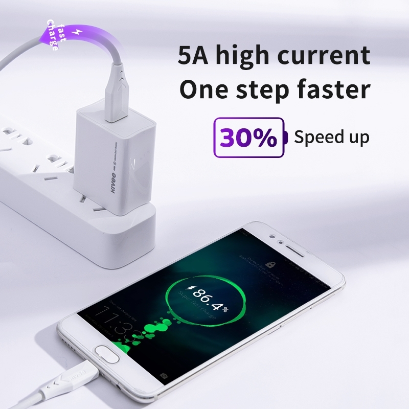 KIVEE KV-CT326 8-pin iPhone Charging Cable 1M White view 2