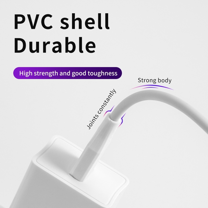 KIVEE KV-CT326 8-pin iPhone Charging Cable 1M White view 4