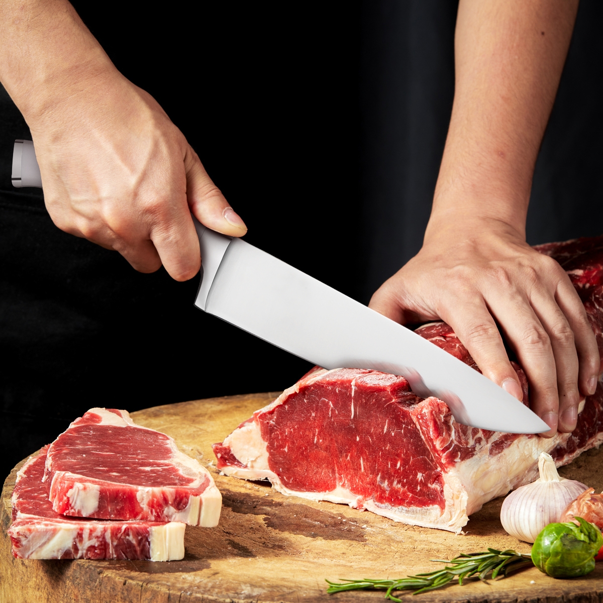 Warmot 3-Piece Ultra Sharp Chefs Knife Set with Gift Box (956-3) view 6