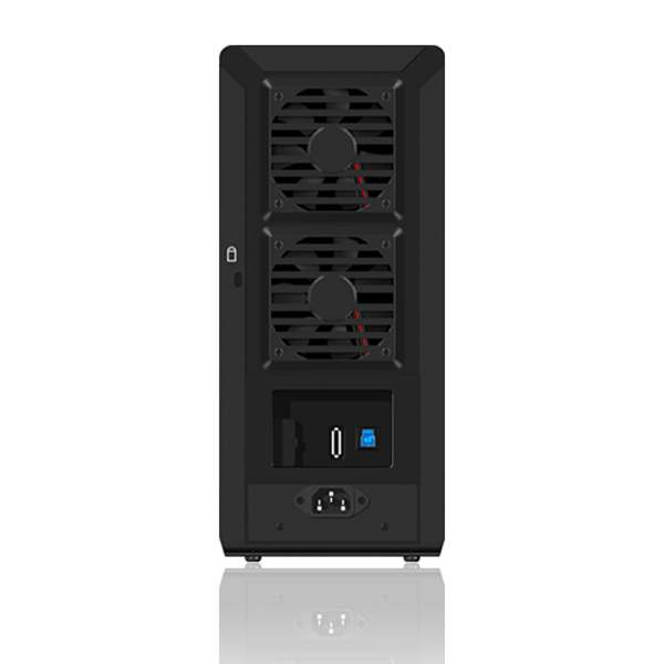 ICY BOX (IB - 3680SU3) External 8 Bay JBOD Case for 8 x 3.5 Inch SATA l/ll/lll view 4
