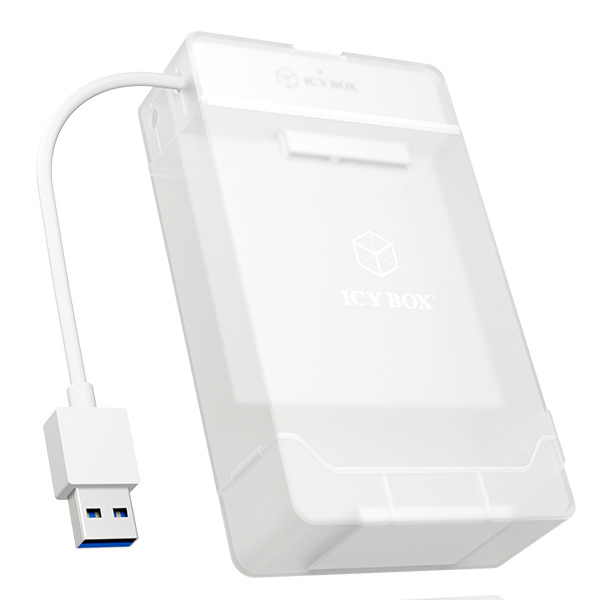 ICY BOX Adapter and enclosure for 2x 2.5" SATA HDDs/SSDs (IB-AC7032-U3) view 3