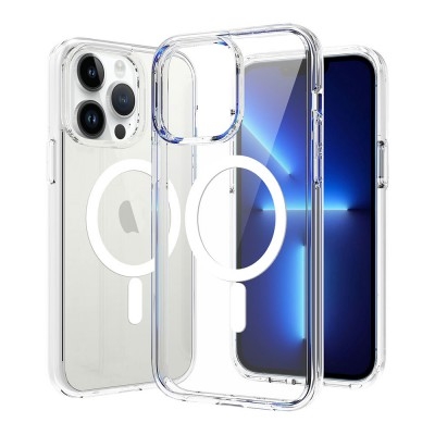 Ultimake Shockproof Transparent Magsafe Cover Case for iPhone 15 Pro Max view 3