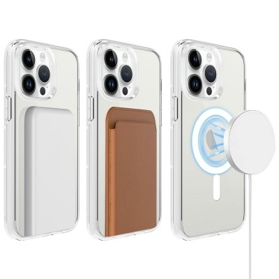 Ultimake Shockproof Transparent Magsafe Cover Case for iPhone 15 Pro Max view 5